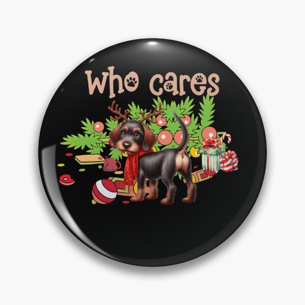 Item preview, "Reindeer Games Wirehaired Pointing Griffon - Holiday Festive Mischief" designed and sold by Xhevahir.
