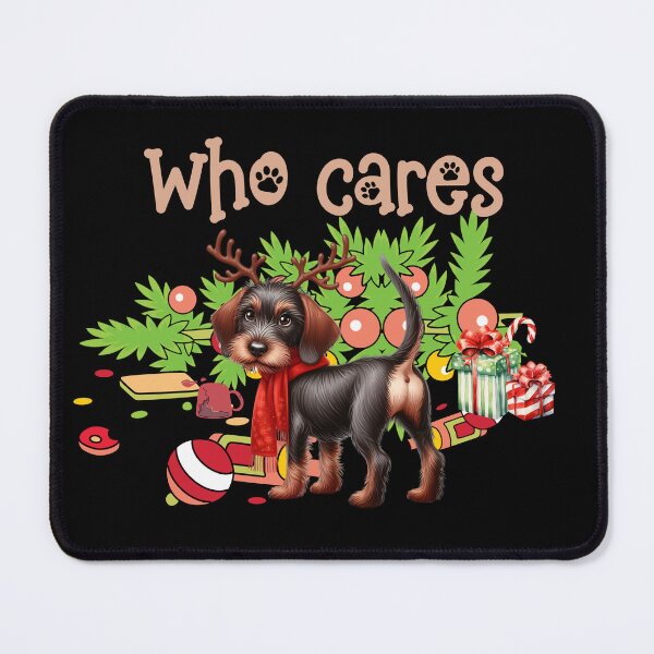 Item preview, "Reindeer Games Wirehaired Pointing Griffon - Holiday Festive Mischief" designed and sold by Xhevahir.