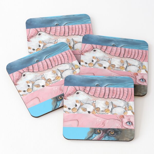 Item preview, Trans Pride Mammals designed and sold by Haliaeetus.