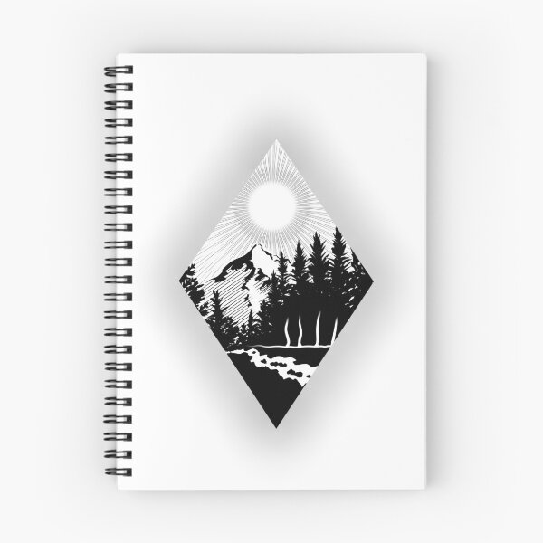 Item preview, Paisaje de montaña designed and sold by DLart3.