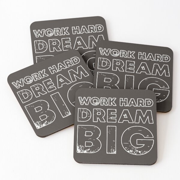 Item preview, Work Hard, Dream Big designed and sold by BajanTees.