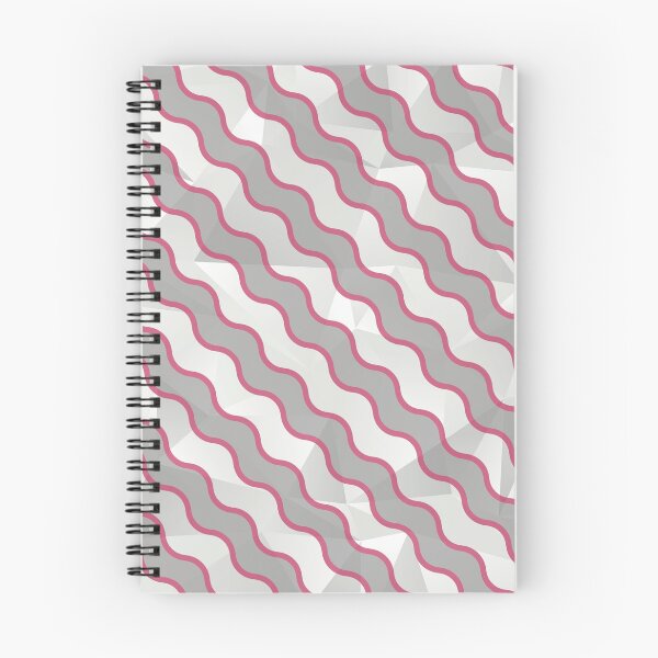 Item preview, Red and Grey Wave Design - Colorful Abstract Pattern designed and sold by HausKatz.