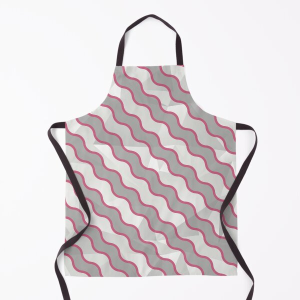 Item preview, Red and Grey Wave Design - Colorful Abstract Pattern designed and sold by HausKatz.