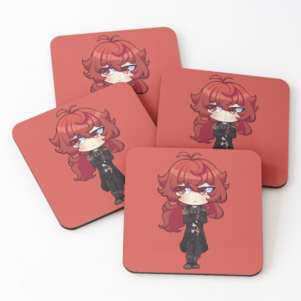 Item preview, Diluc Chibi designed and sold by Ripped Colors.