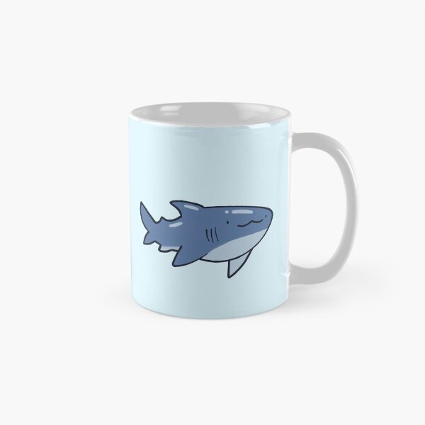 Item preview, Happy shark illustration  designed and sold by Mayarart.