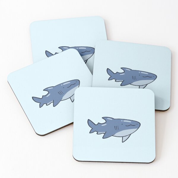 Item preview, Happy shark illustration  designed and sold by Mayarart.