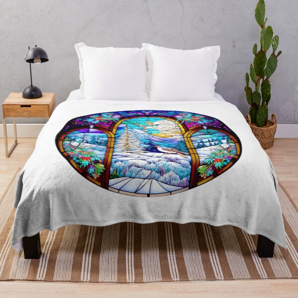 Item preview, Stained Glass Christmas Windows designed and sold by witch-night.