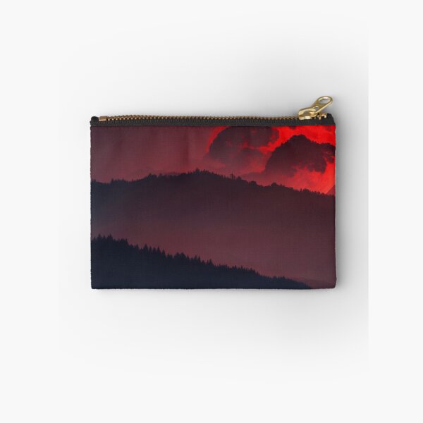 Item preview, Mysterious illumination of the red moon landscape designed and sold by M-Y-A-R-T-.