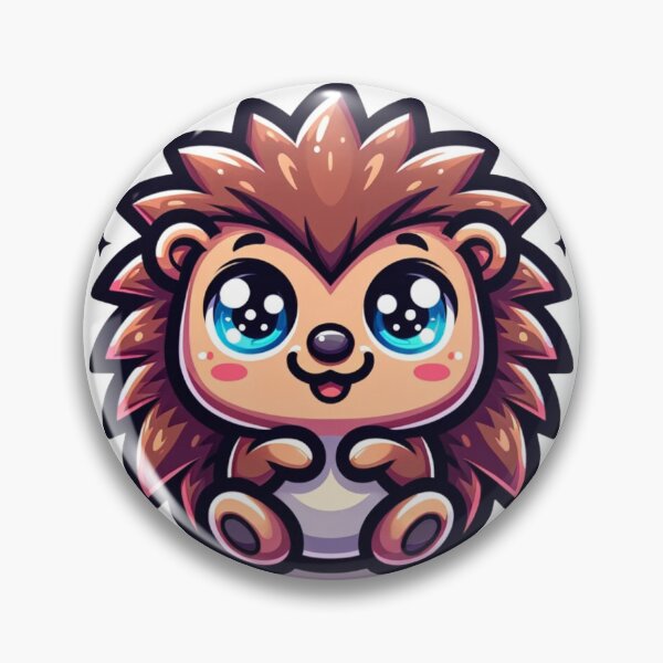 Item preview, Hedgehog - Cheerful Buddies Collection designed and sold by PixeLoomshop.