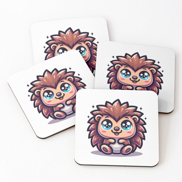 Item preview, Hedgehog - Cheerful Buddies Collection designed and sold by PixeLoomshop.