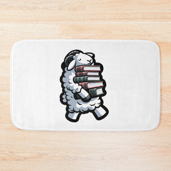 Item preview, Librarian sheep  designed and sold by Truck Stop One.