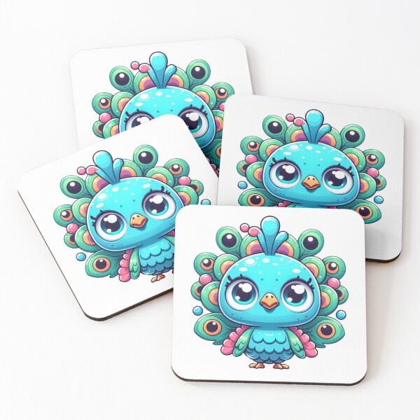 Item preview, Peacock - Cheerful Buddies Collection designed and sold by PixeLoomshop.