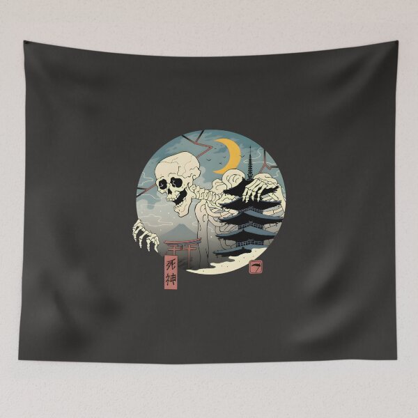 Item preview, Japanese Ghost Skeleton  designed and sold by MoonRag.