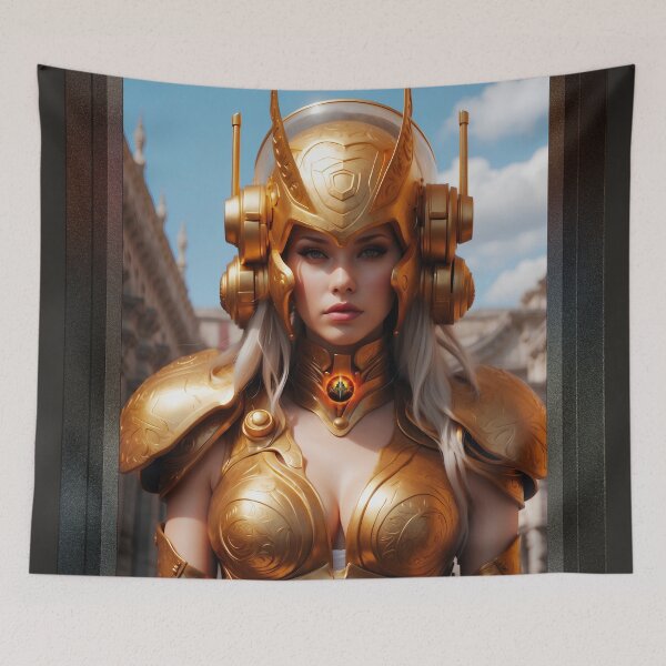 Item preview, The Queens Guard Of The House Of Ceslyan Enchanting AI Concept Art by Xzendor7 designed and sold by Xzendor7 Digital Art Creations.