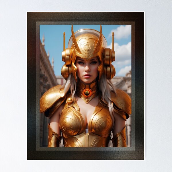 Retro Grand Mistress Of Steampunk Fashion Alluring AI Concept Art by  Xzendor7 Poster for Sale by xzendor7