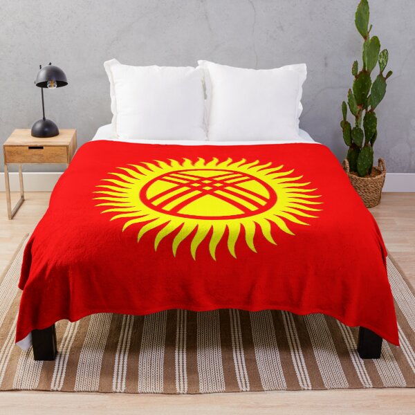 Item preview, National Flag Kyrgyz Republic, Kyrgyzstan designed and sold by Danler.