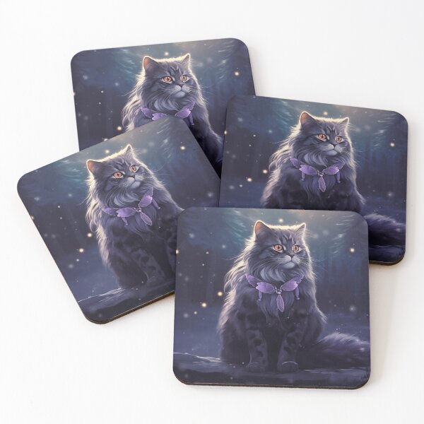 Item preview, Siberian Cat In A Forest designed and sold by Nocturne  Paws.