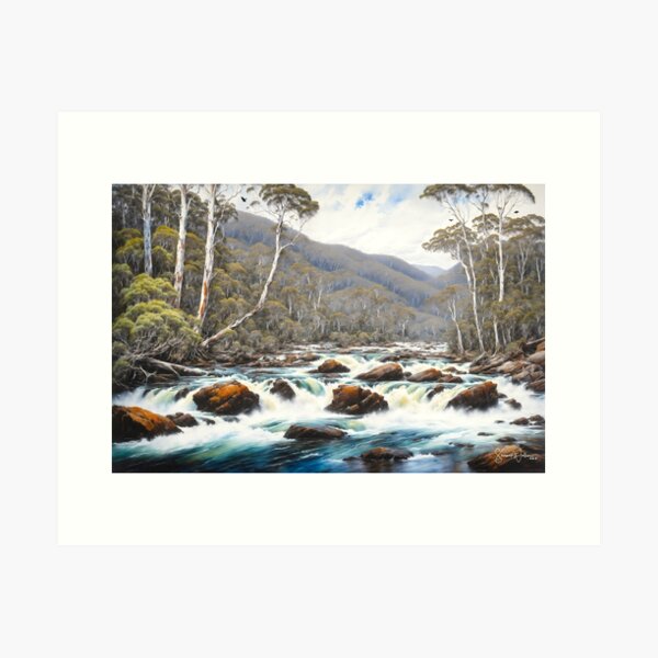 Item preview, Mersey River - Tasmania designed and sold by ShaneWalkerArt.