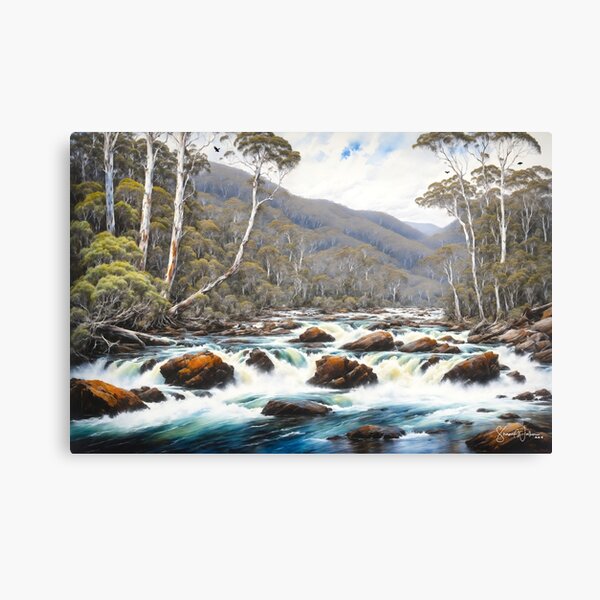 Item preview, Mersey River - Tasmania designed and sold by ShaneWalkerArt.