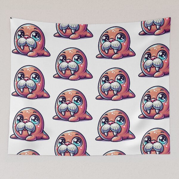 Item preview, Walrus - Cheerful Buddies Collection designed and sold by PixeLoomshop.