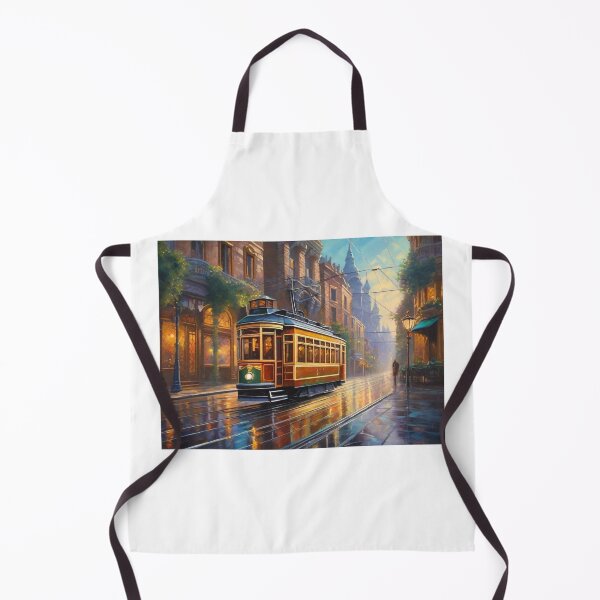 Item preview, The tram rushes down the street designed and sold by KilianSzmid.