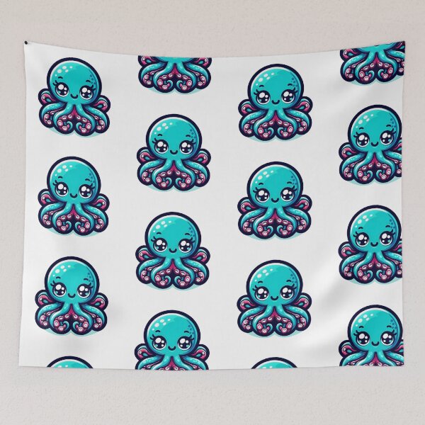 Item preview, Octopus - Cheerful Buddies Collection designed and sold by PixeLoomshop.