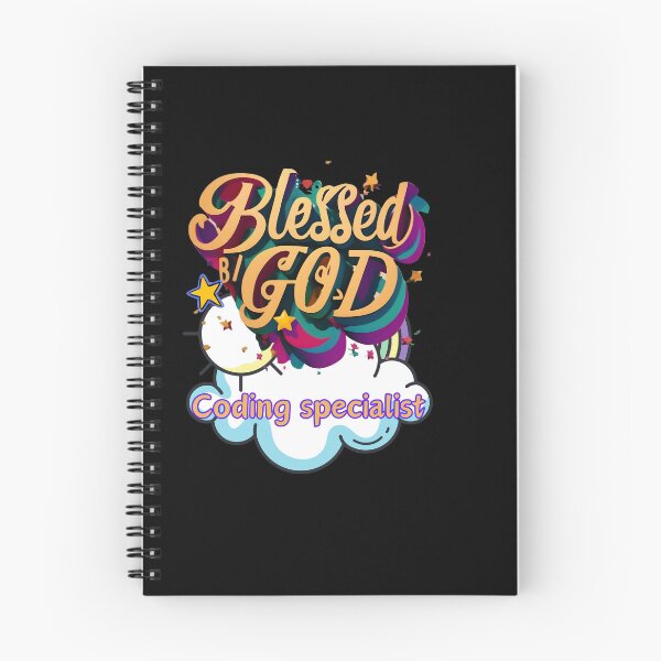 Item preview, BLESSED BY GOD CODING SPECIALIST designed and sold by carlos crane.