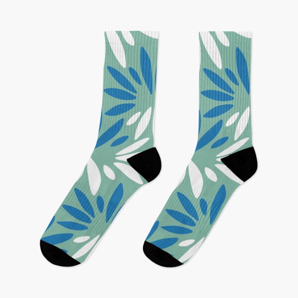 Item preview, Blue flowers designed and sold by ChallaDesign.