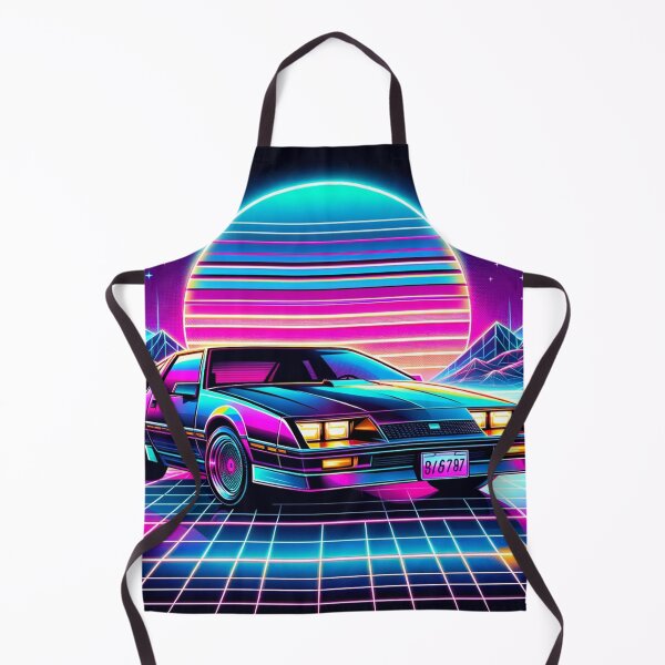 Artikelvorschau, 80er Synthwave-Sportwagen entworfen und verkauft von Zestpond.