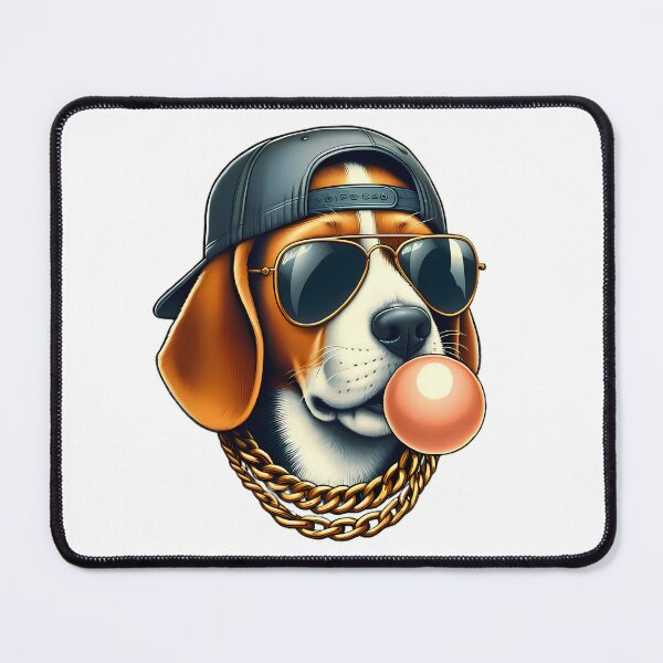 Item preview, Cool Dogzz: a cool beagle with sunglasses and a cappie designed and sold by CreativeSparkzz.