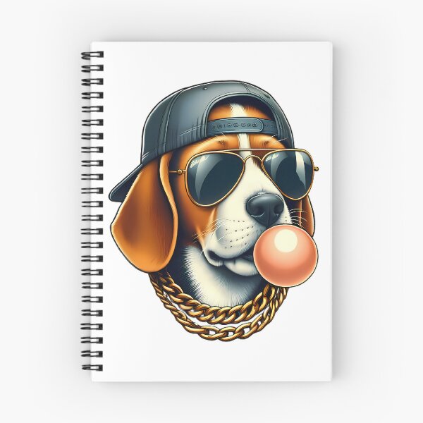 Item preview, Cool Dogzz: a cool beagle with sunglasses and a cappie designed and sold by CreativeSparkzz.