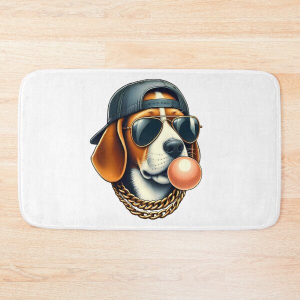 Item preview, Cool Dogzz: a cool beagle with sunglasses and a cappie designed and sold by CreativeSparkzz.