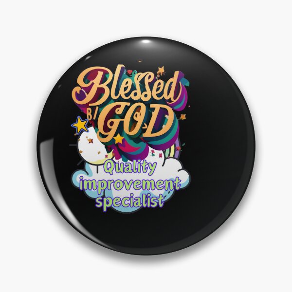 Item preview, BLESSED BY GOD QUALITY IMPROVEMENT SPECIALIST designed and sold by carlos crane.