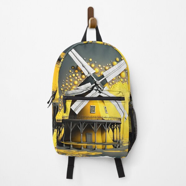 Item preview, Windmill - Yellow Paint Splash Art designed and sold by Bright-Moonrise.