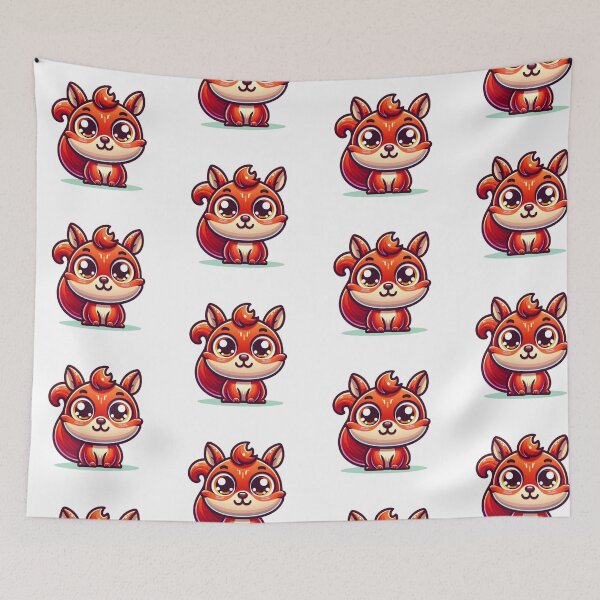 Item preview, Squirrel - Cheerful Buddies Collection designed and sold by PixeLoomshop.