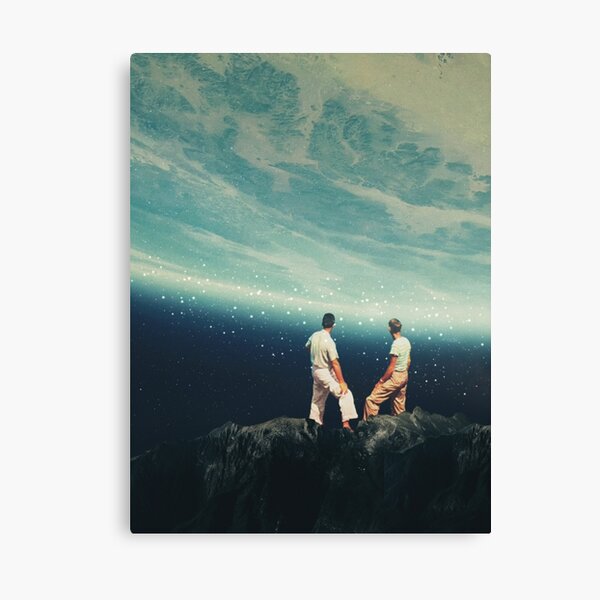 The Earth was crying and We were There Canvas Print