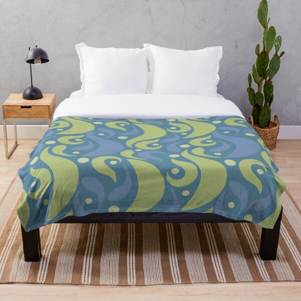 Item preview, pescado azul designed and sold by ChallaDesign.