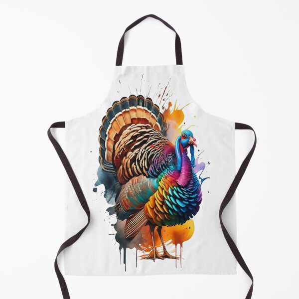 Item preview, Majestic Wild Turkey Watercolor Painting designed and sold by StefanSchmitArt.