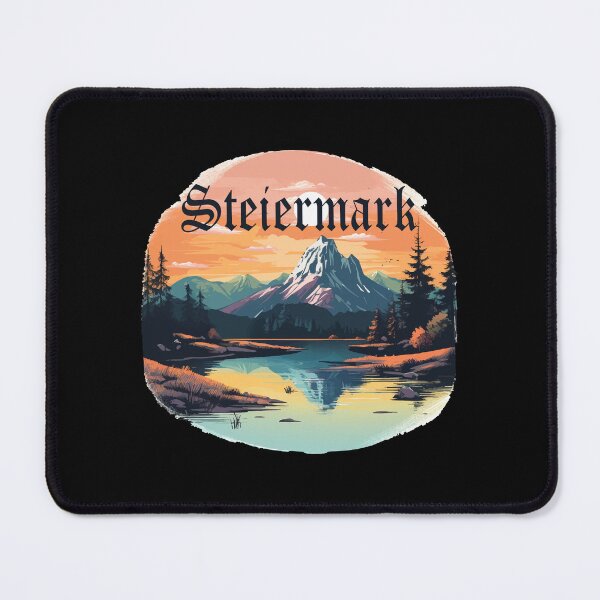 Item preview, Styria with mountains & landscape, gift Styria designed and sold by Andrea-Design.