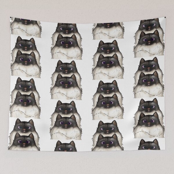 Item preview, My cat doesn't speak, but his eyes say it all | In English designed and sold by brynatshop.