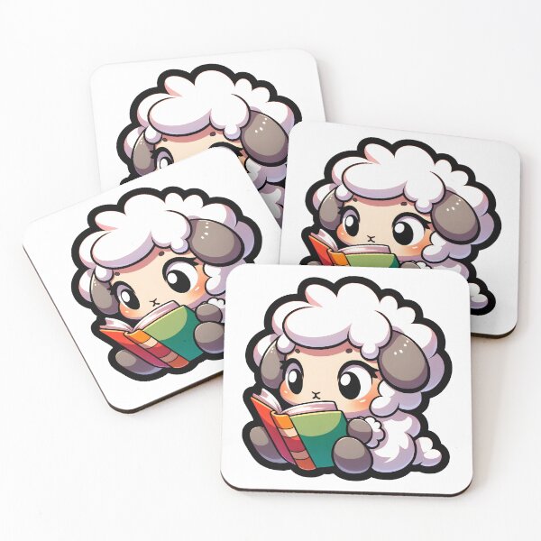 Item preview, Librarian sheep  designed and sold by Truck Stop One.