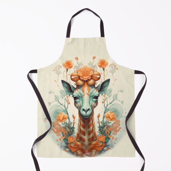 Item preview, Floral Giraffe designed and sold by Driftwood Spirits.