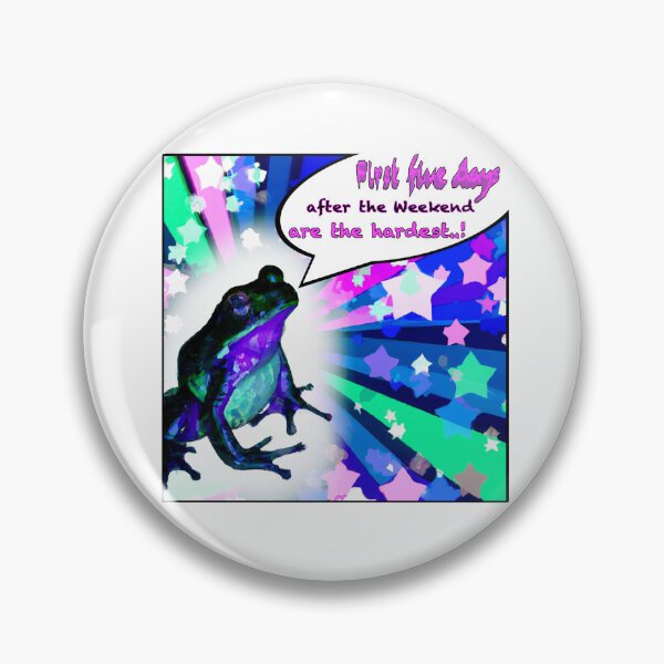 Artikelvorschau, Frogs want longer weekends! entworfen und verkauft von Pablo Beluga.