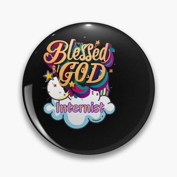 Item preview, BLESSED BY GOD INTERNIST designed and sold by carlos crane.