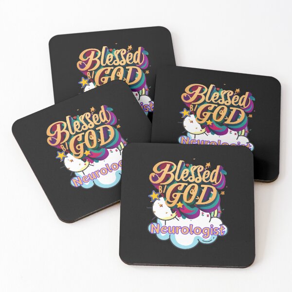 Item preview, BLESSED BY GOD NEUROLOGIST designed and sold by carlos crane.