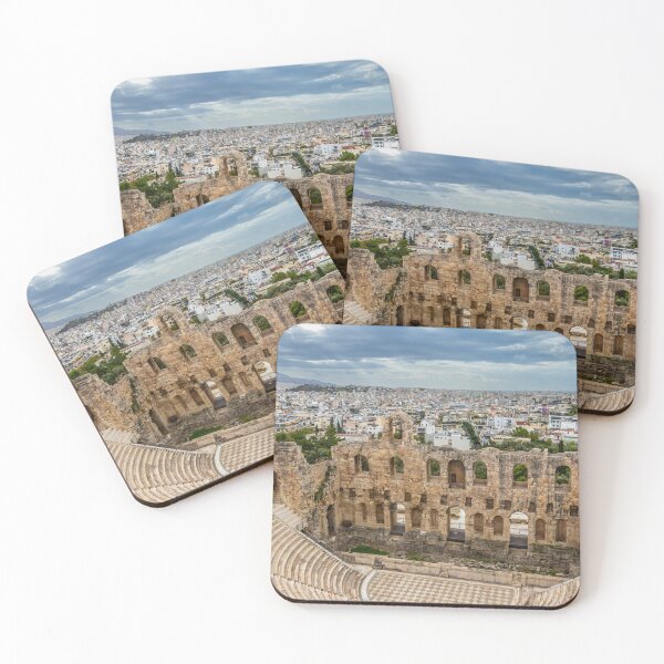 Item preview, Ancient Amphitheater in Athens, Greece on Acropolis Hill designed and sold by SafariByMarisa.
