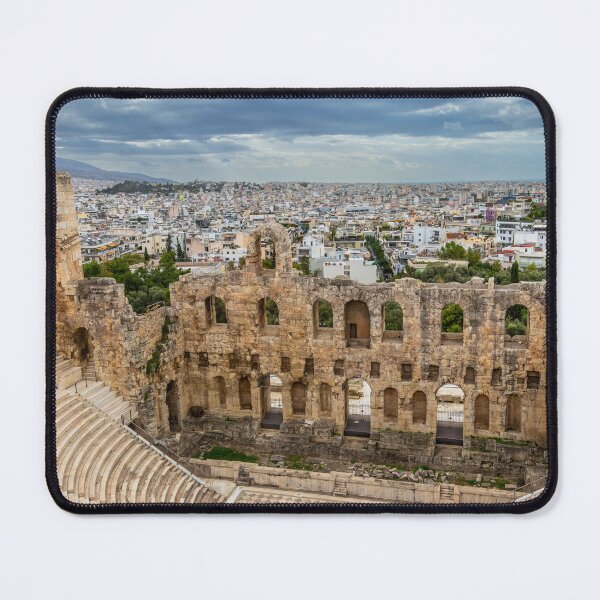 Item preview, Ancient Amphitheater in Athens, Greece on Acropolis Hill designed and sold by SafariByMarisa.