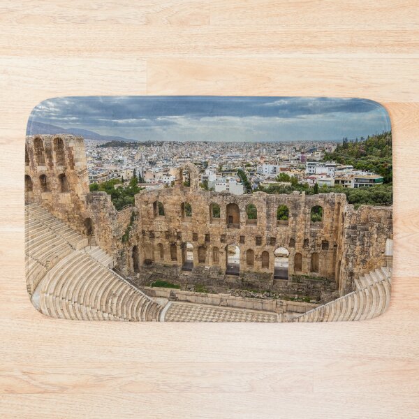 Item preview, Ancient Amphitheater in Athens, Greece on Acropolis Hill designed and sold by SafariByMarisa.