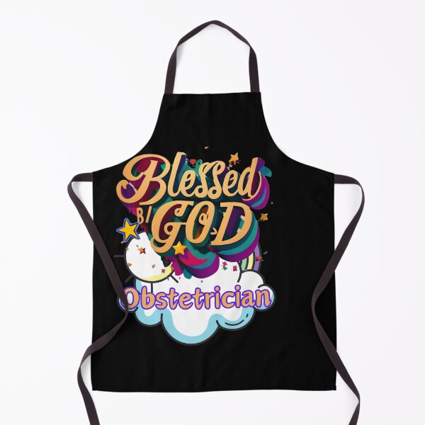 Item preview, BLESSED BY GOD OBSTETRICIAN designed and sold by carlos crane.