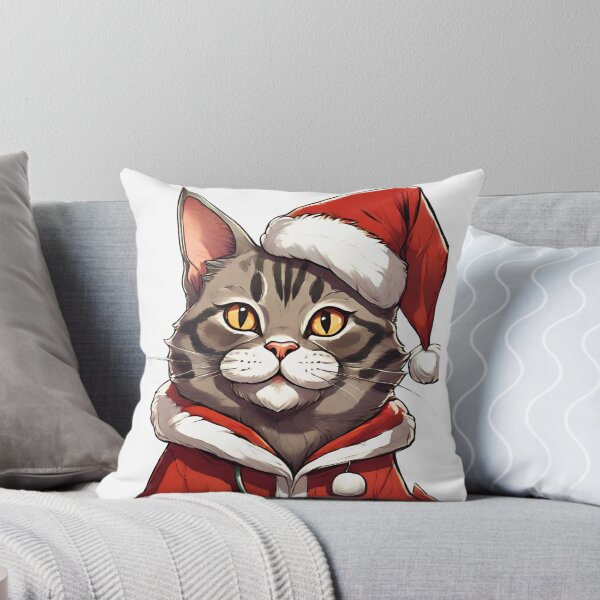 Item preview, Christmas Cat designed and sold by QuarkCanvas.